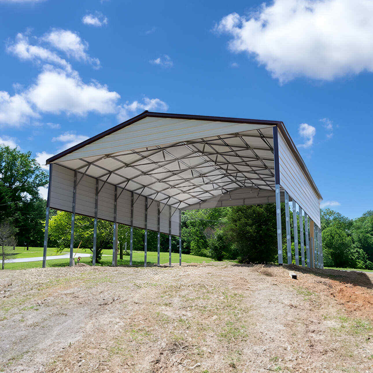 Vertical-Roof Carports