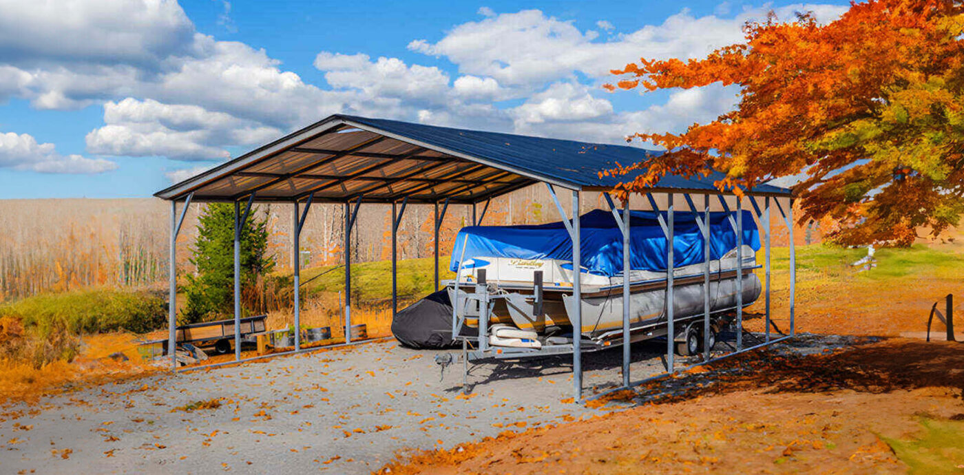 Cochera para autocaravana