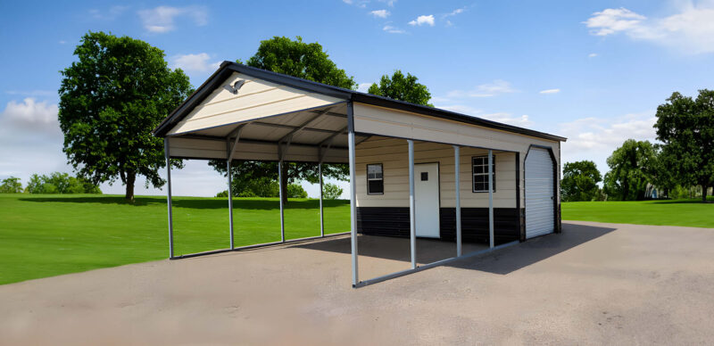 Carport with Storage your best chioce - topsteelshed.com