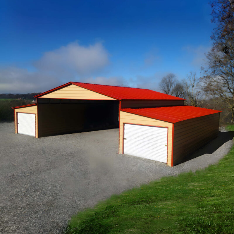 40x80 Pole Barn: La elección ideal para el almacenamiento de equipos grandes y más