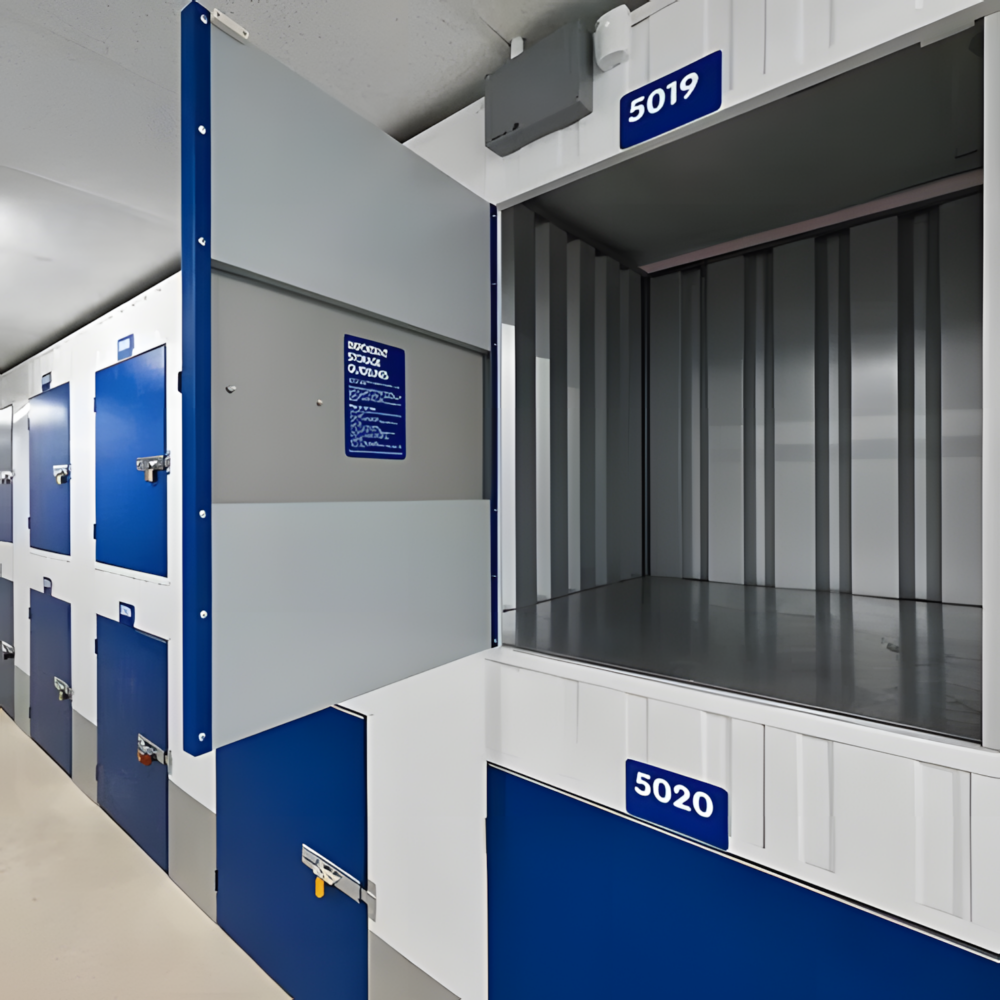 Metal Steel Storage Facility Units Secure Self Storage Lockers