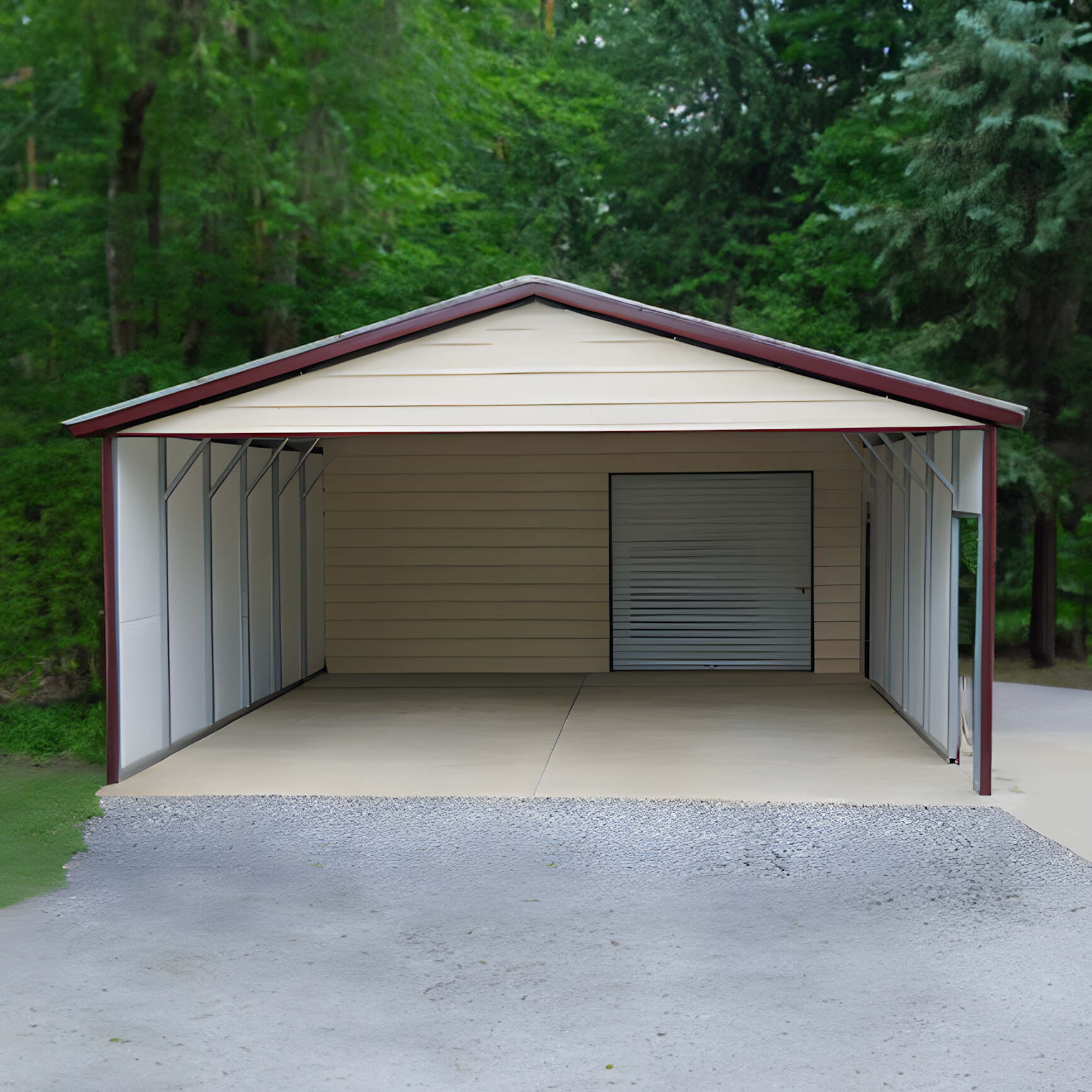Vertical-Roof Carports