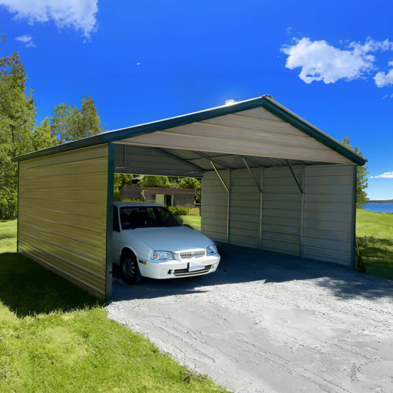 Vertical-Roof Carports
