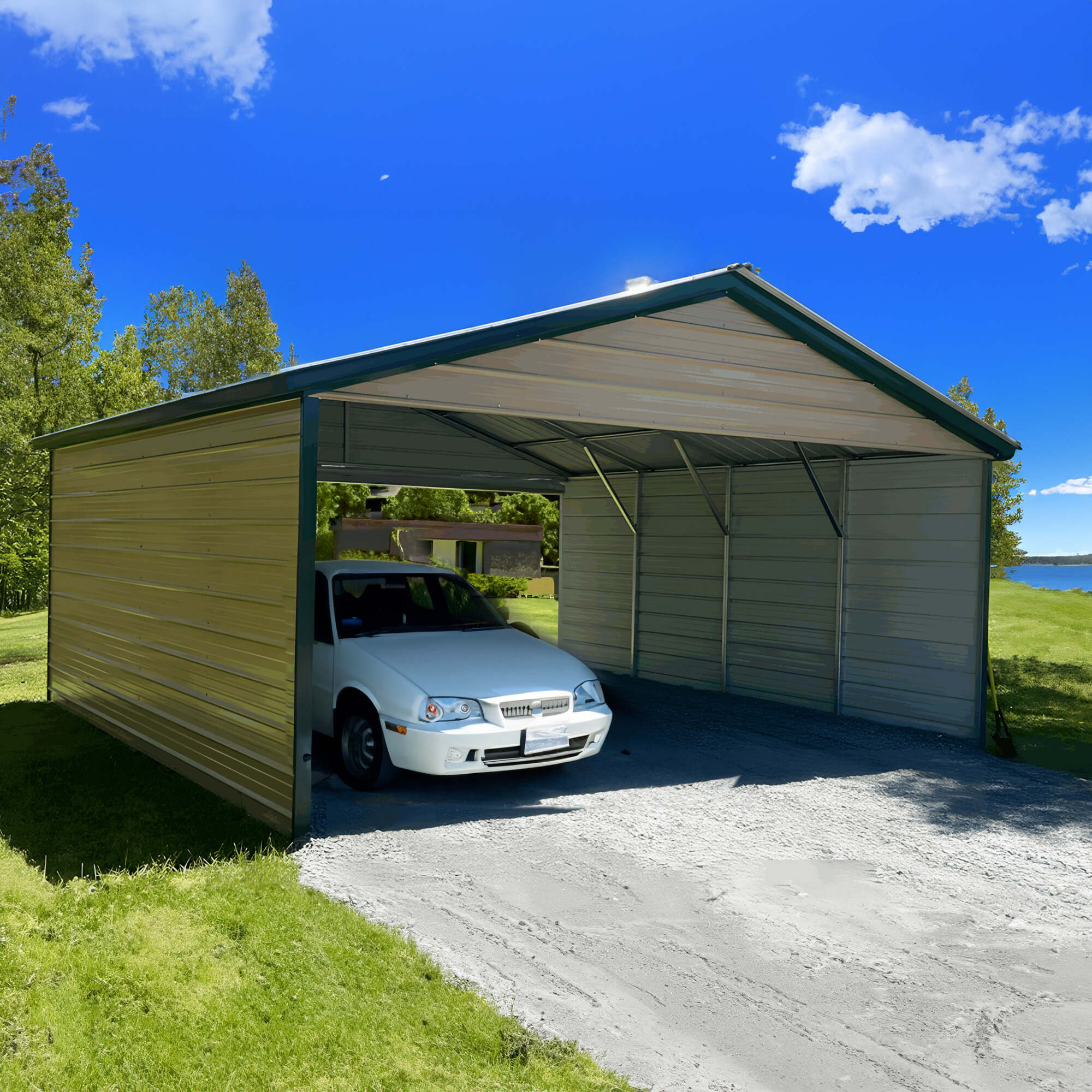 Regular-style Metal Carport